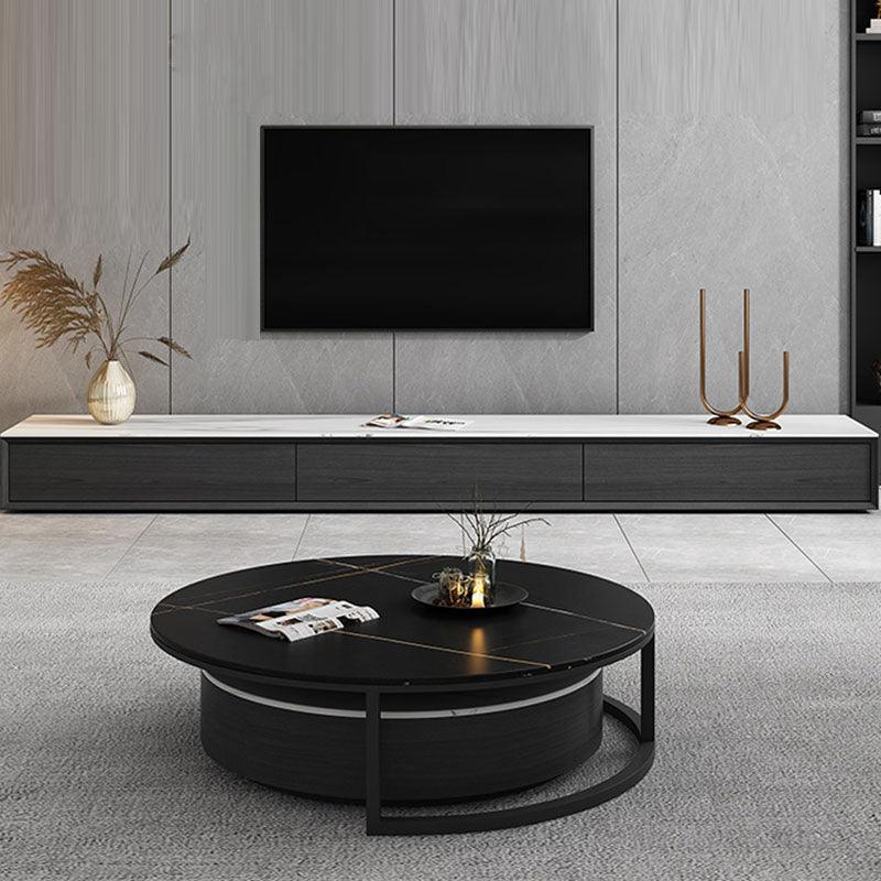 Kahoo TV Stand, Sintered Stone-Weilai Concept-Weilai Concept