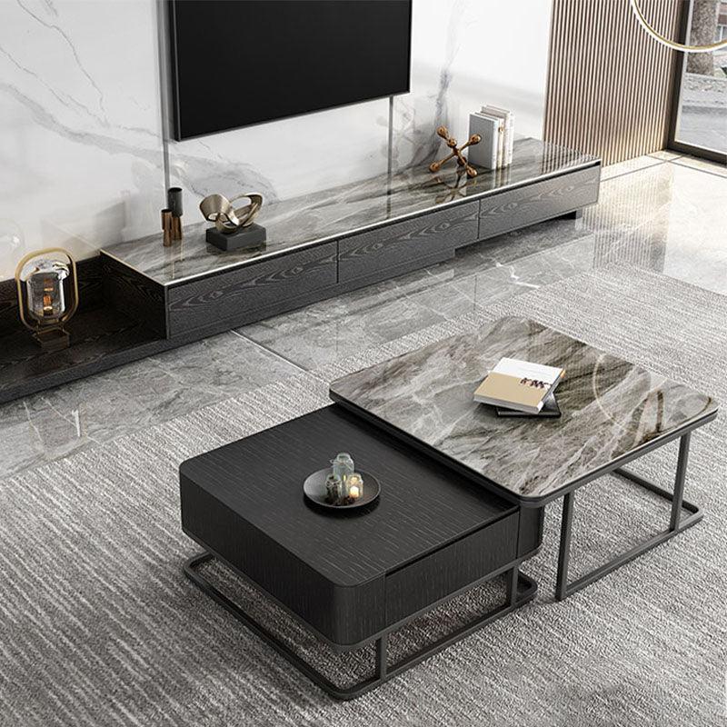 Nathan TV Stand, Sintered Stone-Weilai Concept-Weilai Concept