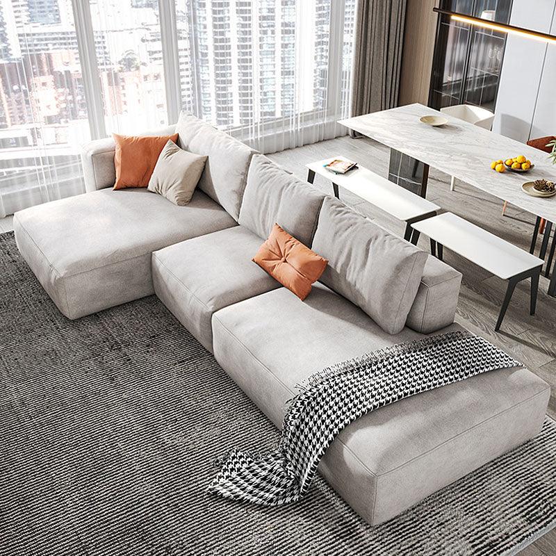 Samona Three Seater, Four Seater Corner Sofa, Leathaire with corner sofa blue