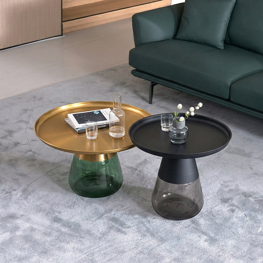 Eros Coffee Table, Glass-Weilai Concept