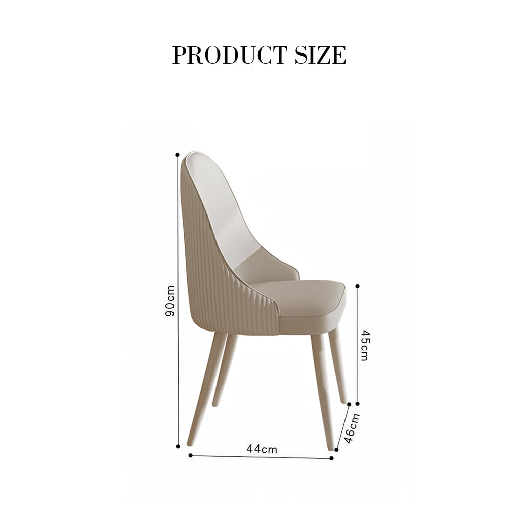 Kwame Office Desk With Office Chair, White with rustic office desk