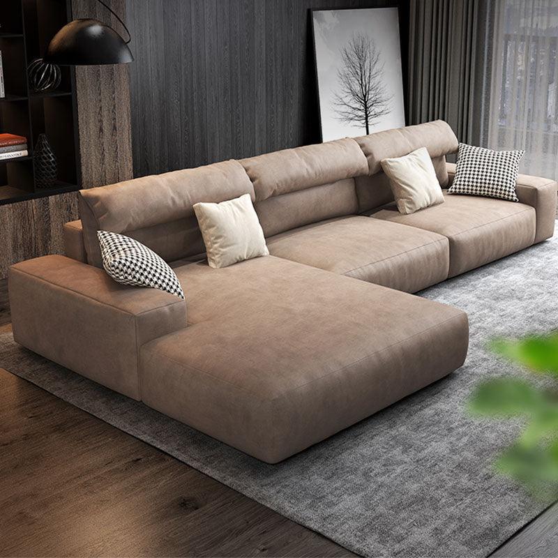 Montgomery Three Seater / Four Seater Corner Sofa, Leathaire with xl corner sofa