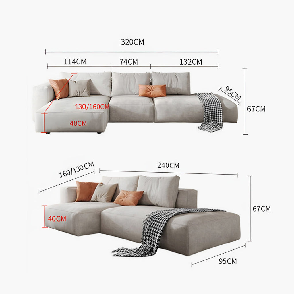 Samona Three Seater, Four Seater Corner Sofa, Leathaire with garden rattan corner sofa