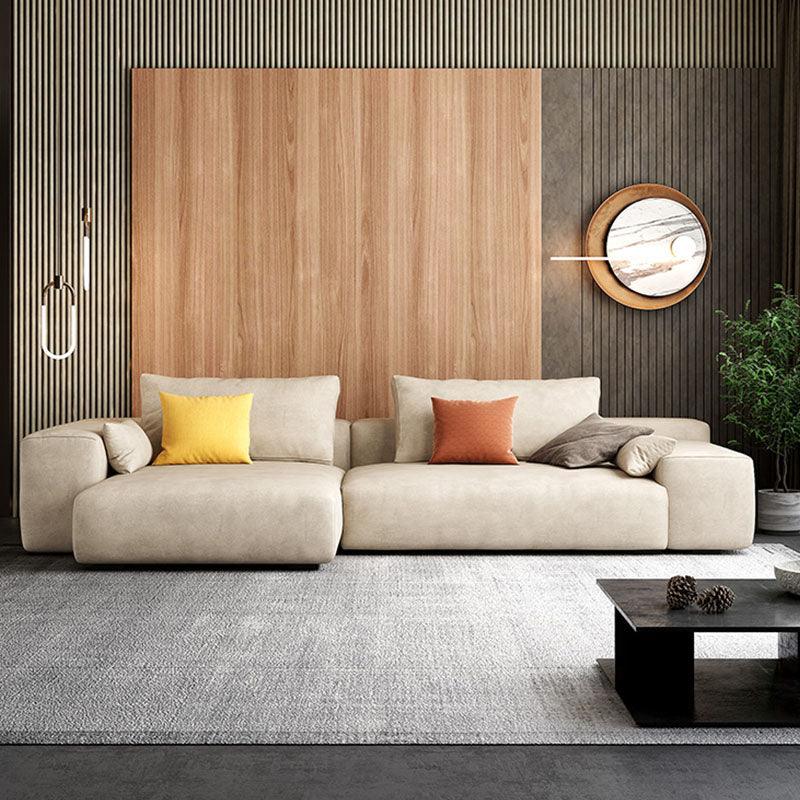 Detail view of Calvin Two Seater, Three Seater, Four Seater Sofa, Leathaire with left or right hand corner sofa