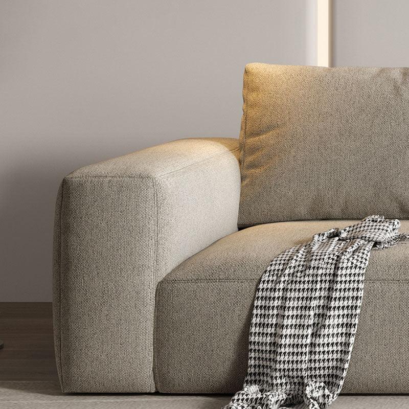 Lionel Three Seater Sofa, Linen-Weilai Concept-Weilai Concept