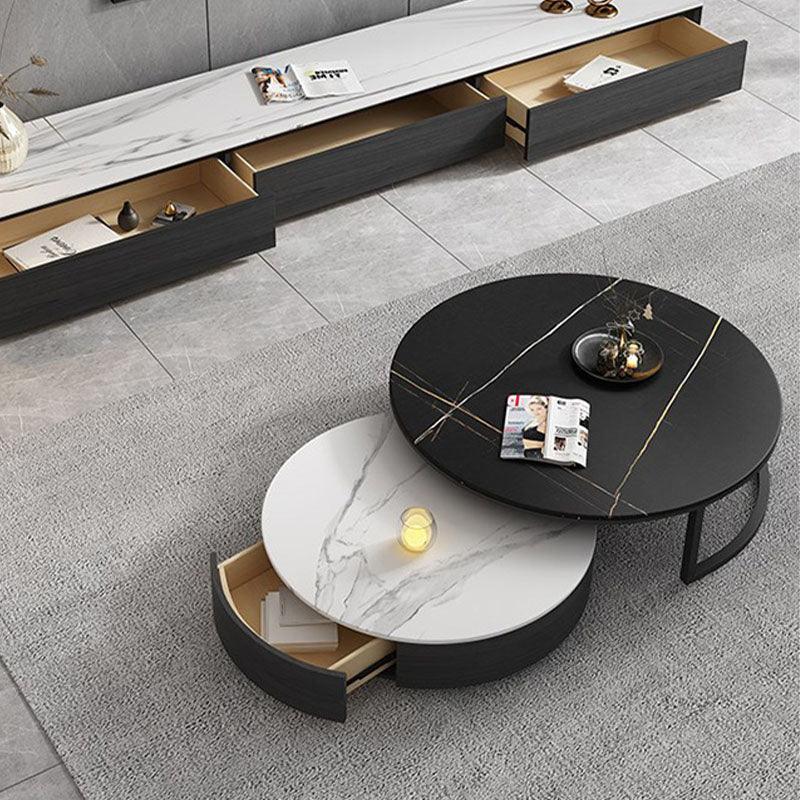 Kahoo TV Stand, Sintered Stone-Weilai Concept-Weilai Concept