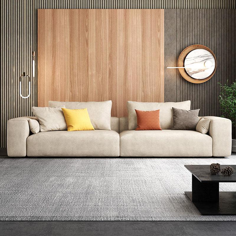 Calvin Two Seater, Three Seater, Four Seater Sofa, Leathaire with rattan corner garden sofa