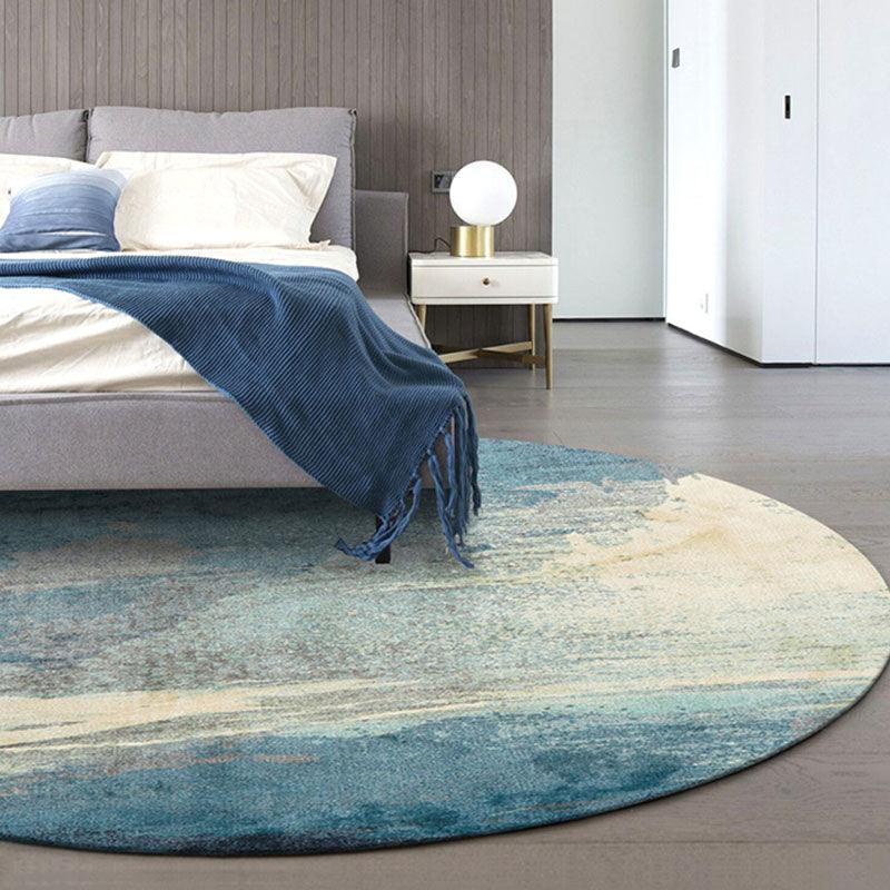 Halo Round Wool Rug, Various Shapes Available-Weilai Concept-Weilai Concept