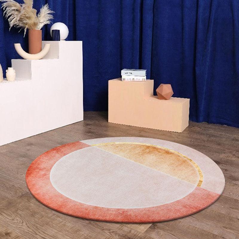 Halo Round Wool Rug, Various Shapes Available-Weilai Concept-Weilai Concept