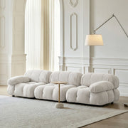 B&B Italia Camaleonda Style Sofa, Three Seater Sofa, Modular Sofa, Velvet - extra large corner sofa 8 seater