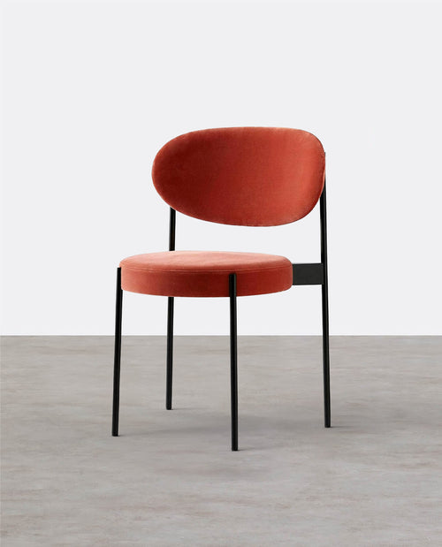 Ahmed Dining Chair, Velvet-Weilai Concept