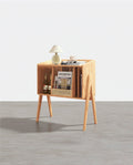 Calvin Side Table with Mini Book Storage - ready assembled sideboard