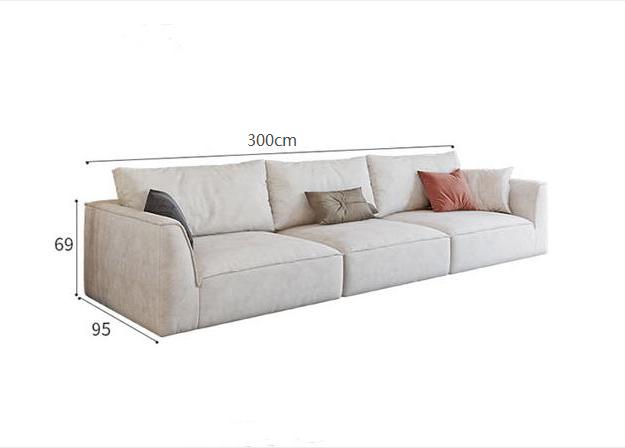 Dexter Three Seater Sofa, Modular Sofa, Leathaire with corner sectional sofa