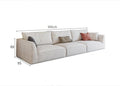 Dexter Three Seater Sofa, Modular Sofa, Leathaire with corner sectional sofa