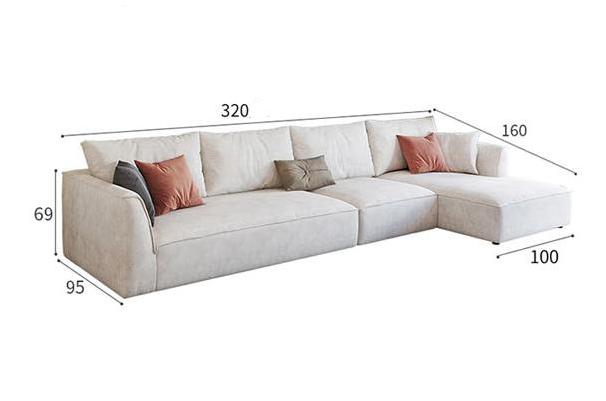 Dexter Three Seater Sofa, Modular Sofa, Leathaire with corner sofa bed