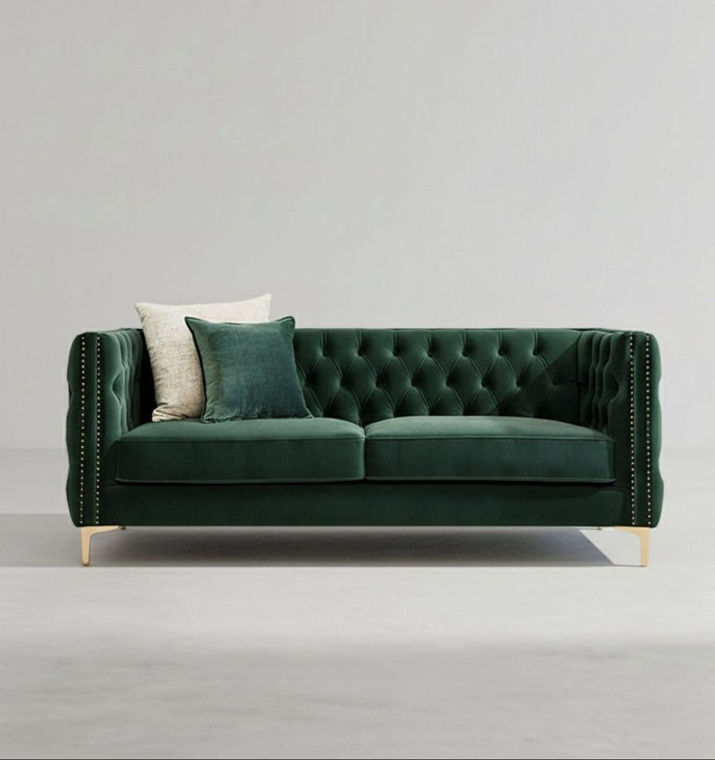 WH215 Two Seater Sofa, Velvet | Weilai Concept