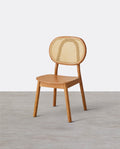 Fanny Dining Chair, Rattan-Weilai Concept