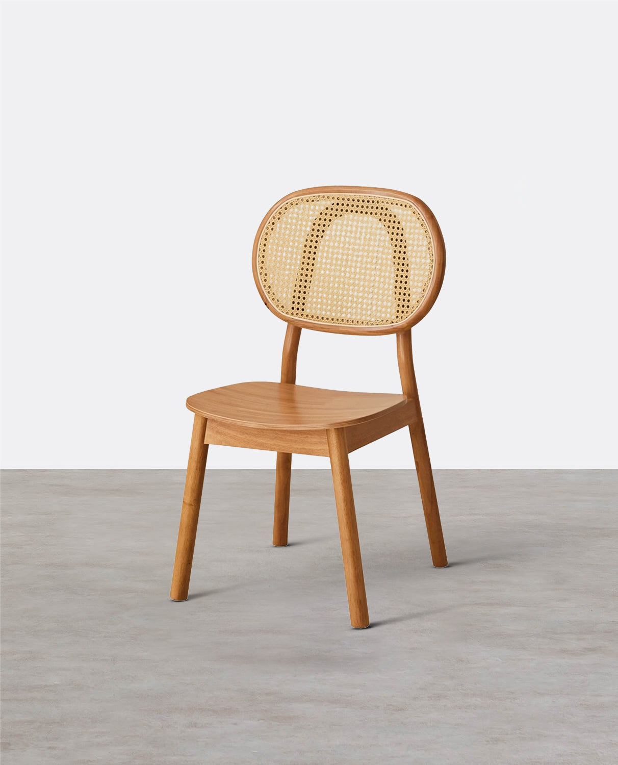 Fanny Dining Chair, Rattan-Weilai Concept