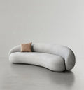 Julep Modern Curved Three Seater, Four Seater Sofa, Velvet - curved modular sofa