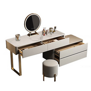 Maynard Dressing Table With Sideboard With LED Mirror with chinese sideboard