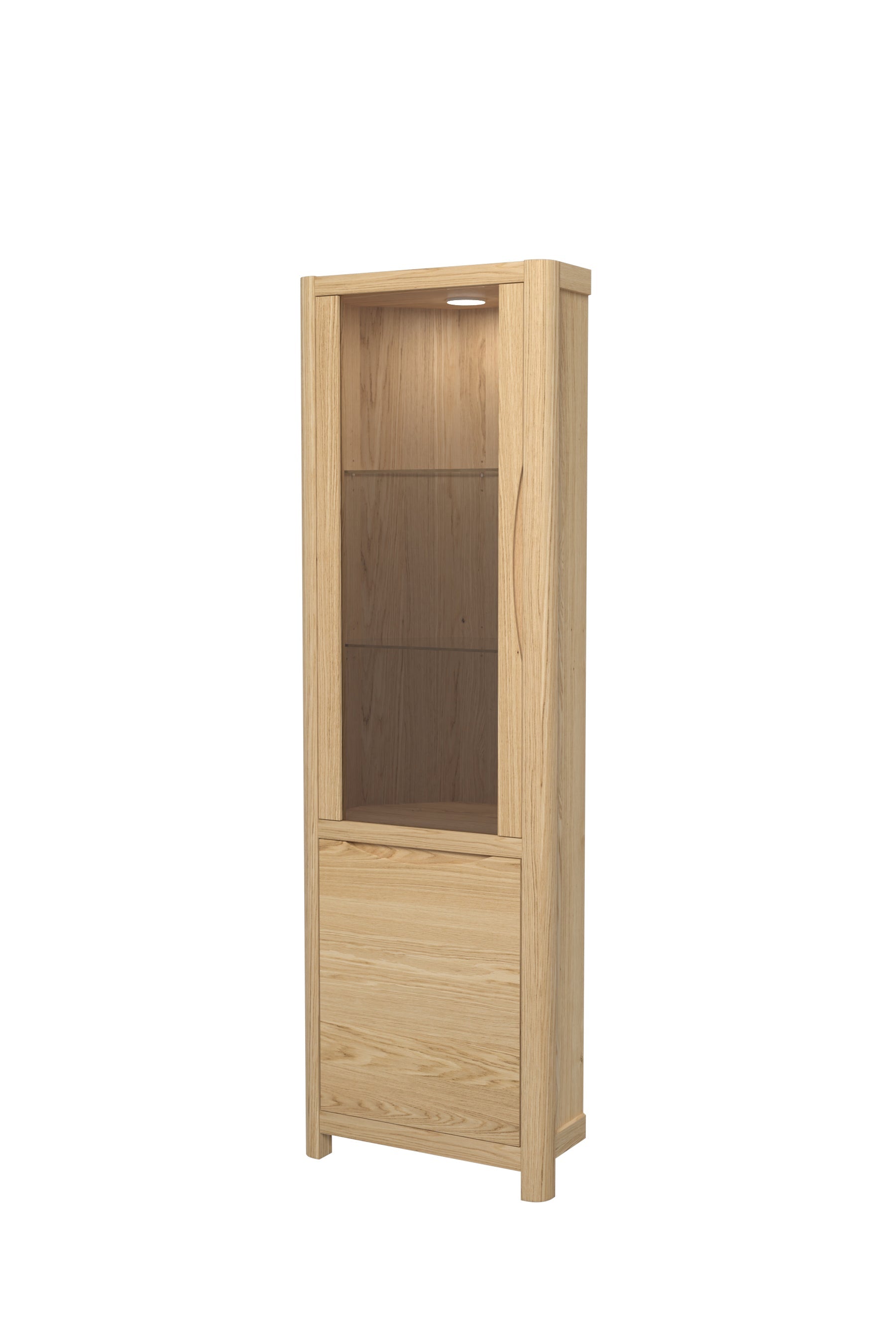 Stockholm Corner Display Cabinet