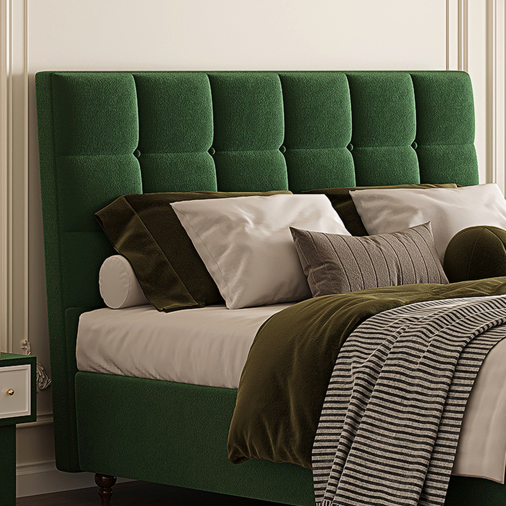 Thessaly Modern Double Bed-Weilai Concept-Weilai Concept