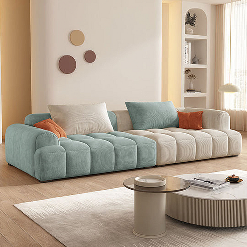 Arabella Module Sofa, Two Seater Sofa, Three Seater Sofa, Four Seater, Corduroy Fabric with how to measure a corner sofa