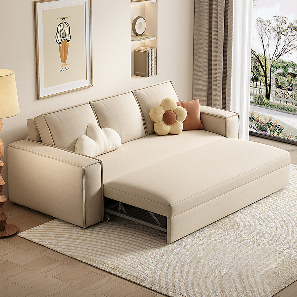 Alvarado Two Seater Sofa Bed, More Colours, side view of sofa bed discount