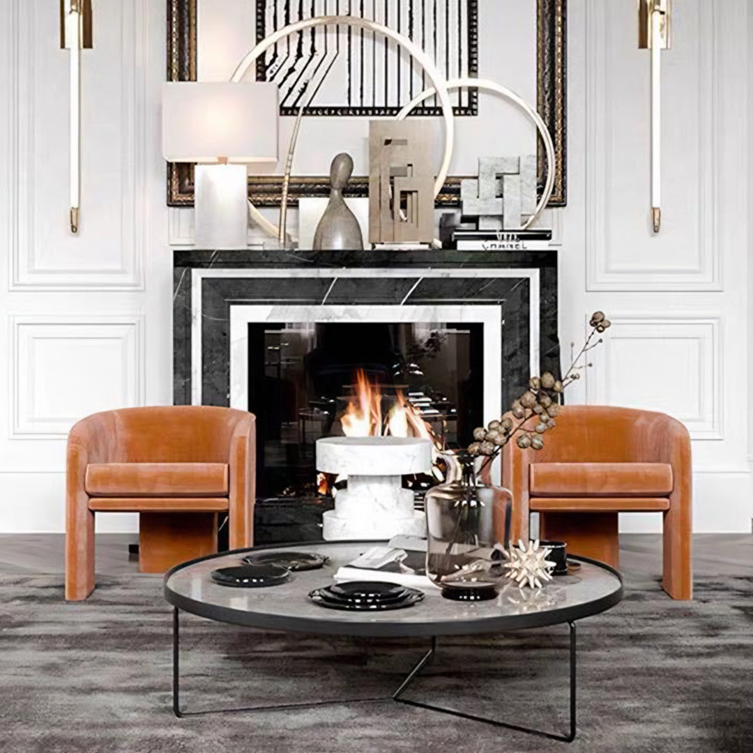 Milo Baughman Armchair, Velvet