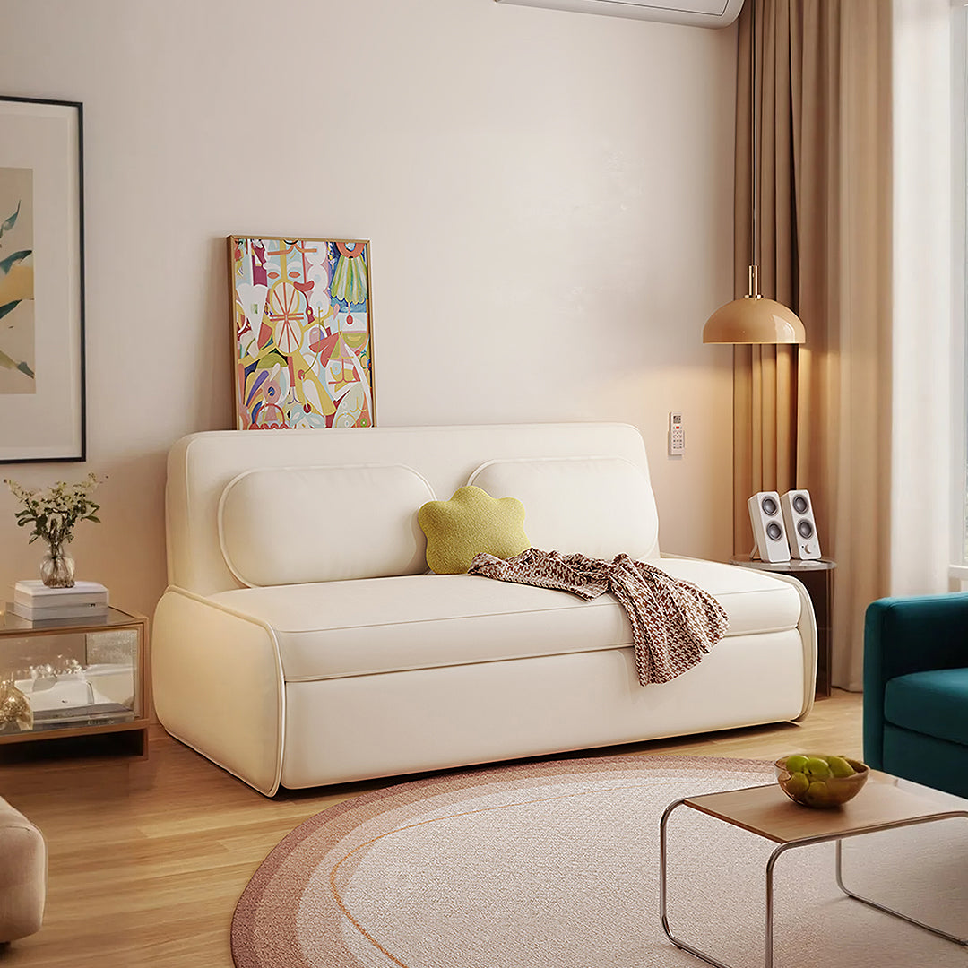 Detail view of Ari Two Seater Sofa Bed, More Colours with range corner sofa