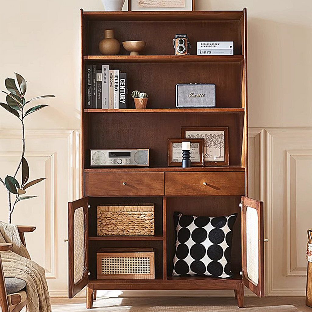 Detail view of Ruby Tall Sideboard, Antique Sideboard with made sideboard