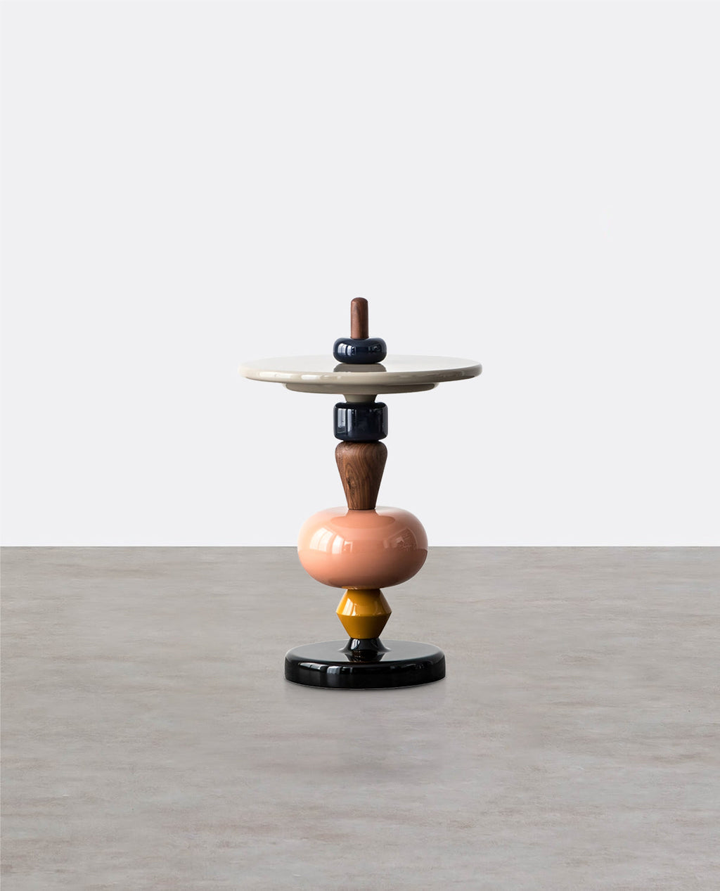 Holborn Pearls Round Side Table-Weilai Concept