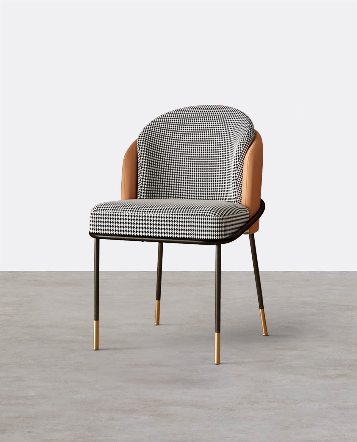 A Set of 2 Ratley Dining Chair, Linen-Weilai Concept