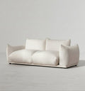 Isabella Two Seater, Three Seater Sofa, Boucle Or Velvet, White-Weilai Concept