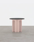 Vogue Roung Side Table, Pink-Weilai Concept