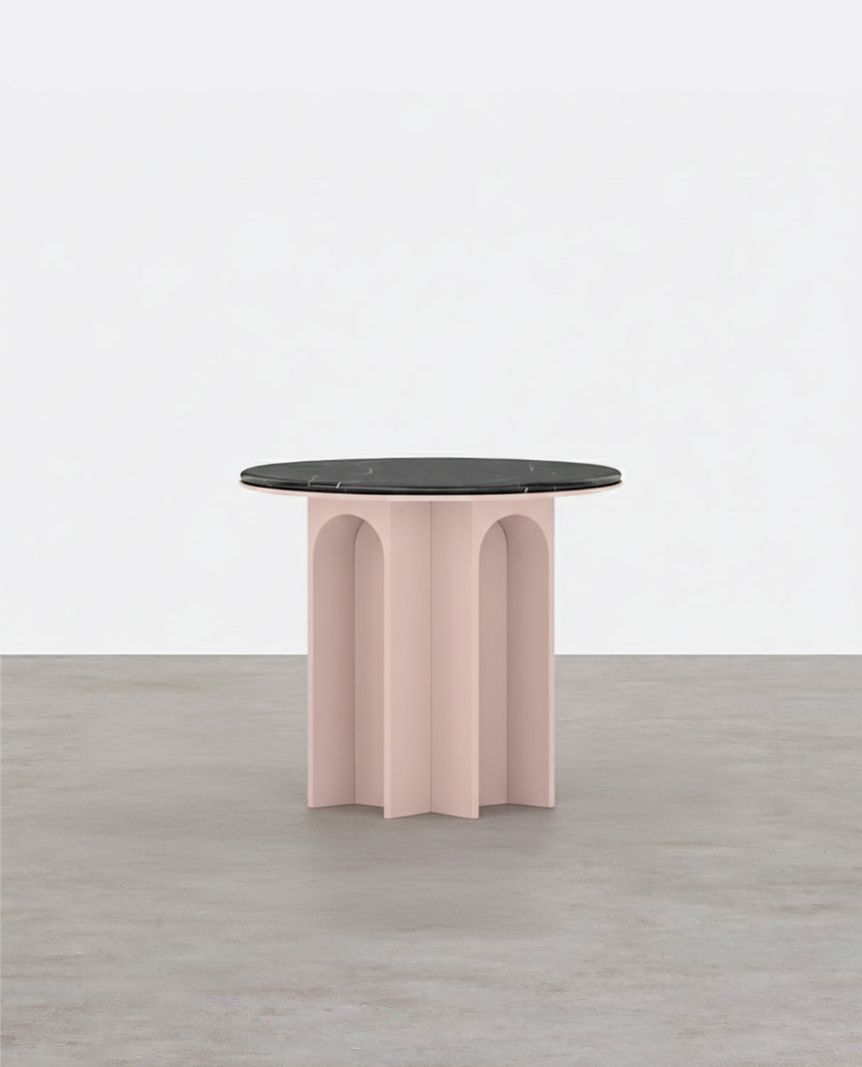 Vogue Roung Side Table, Pink-Weilai Concept