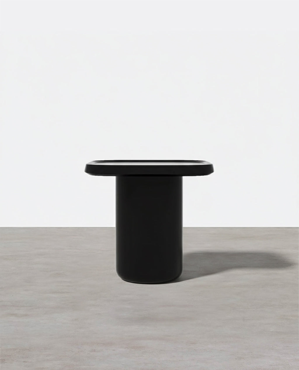 Penn Side Table, Black / Red-Weilai Concept