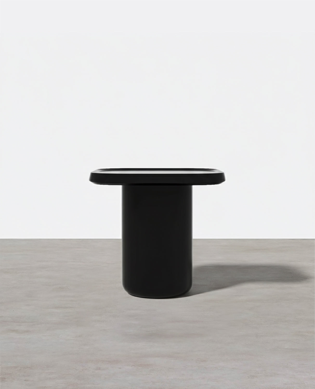 Penn Side Table, Black / Red-Weilai Concept