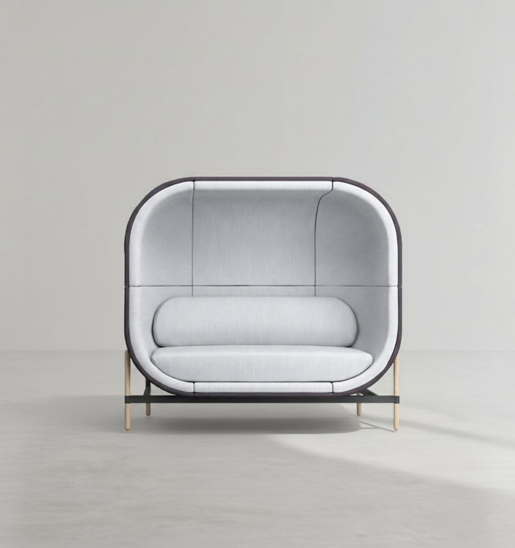 Space Egg Shape Two Seater Sofa, Single Seater-Weilai Concept