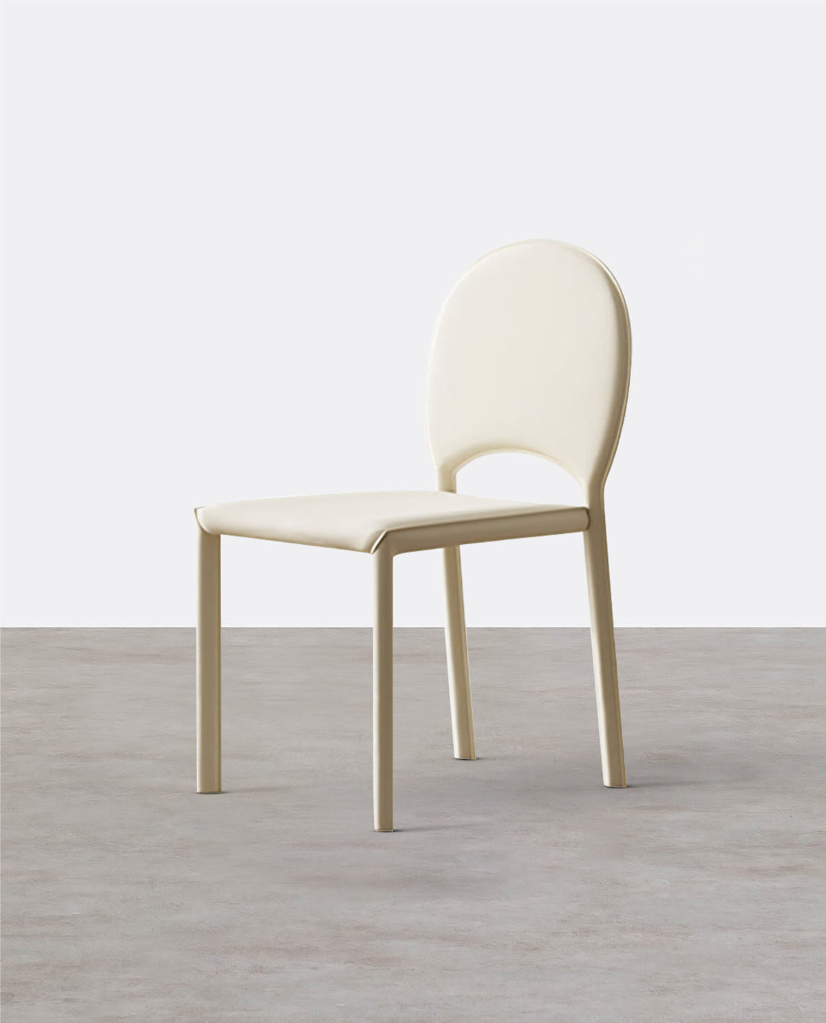 Yedda Dining Chair, Cream-Weilai Concept