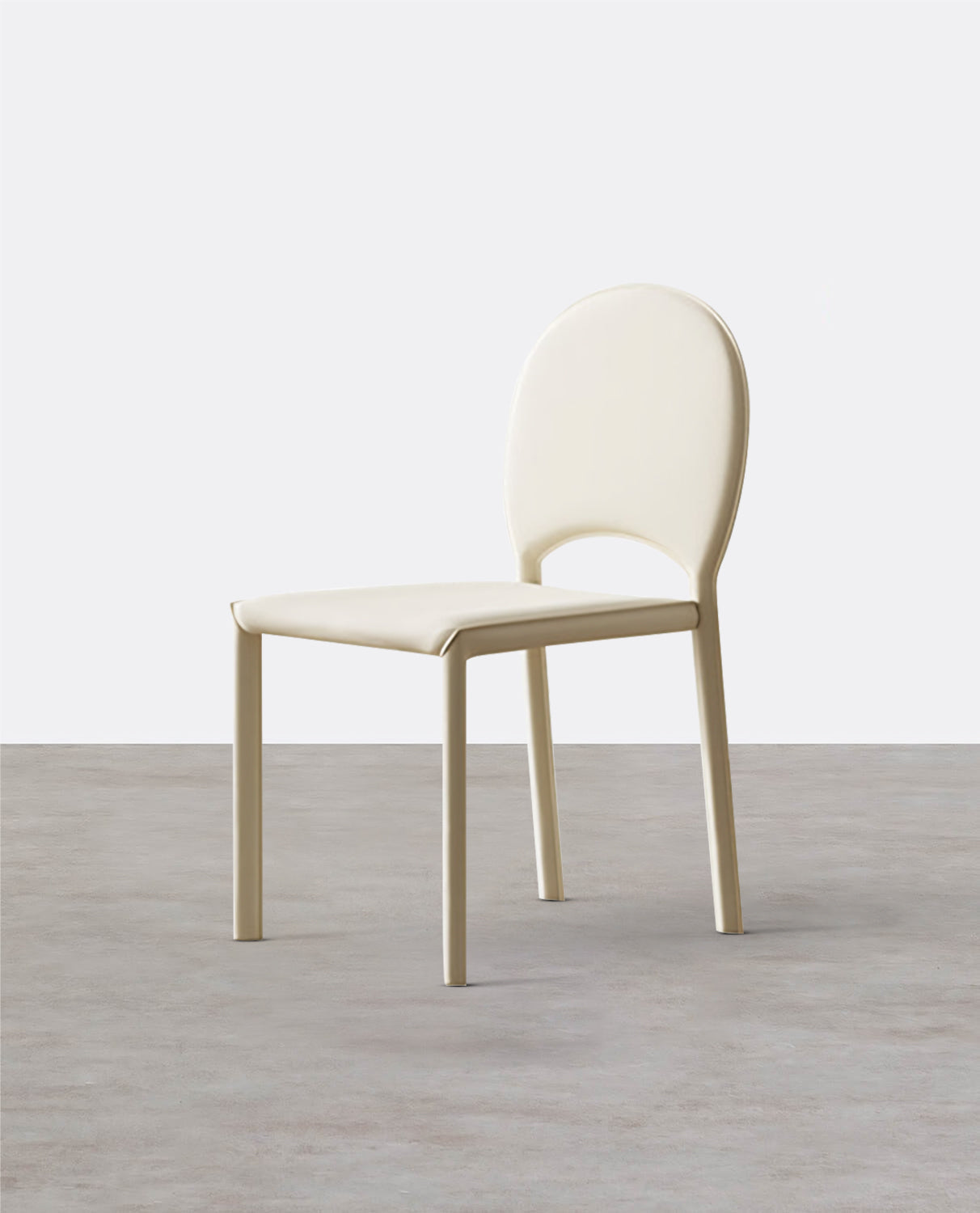 Yedda Dining Chair, Cream-Weilai Concept