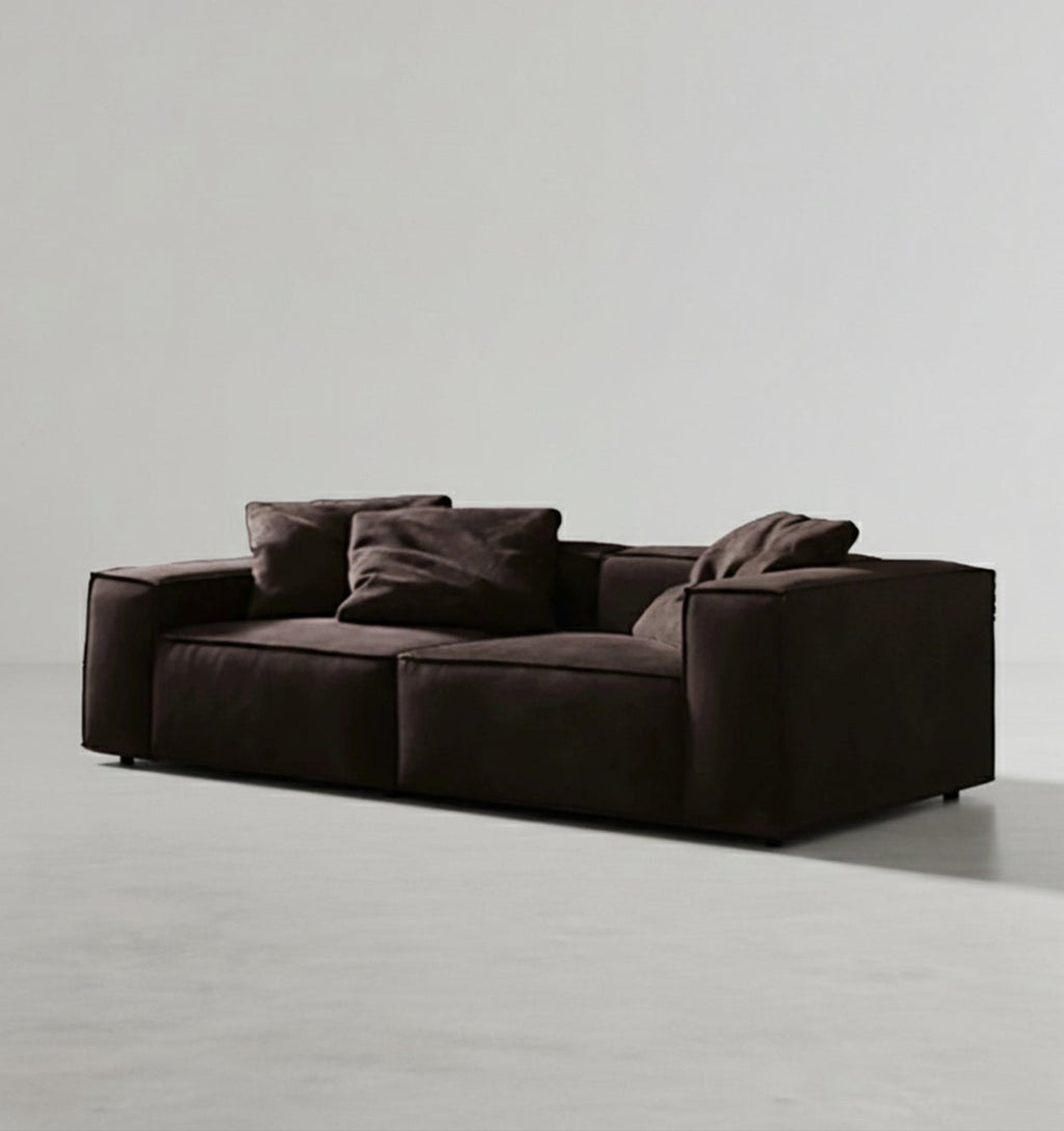 Hee Nordic Sofa, Two Seater, Three Seater Sofa, Corner Sofa, Suede - big corner sofas