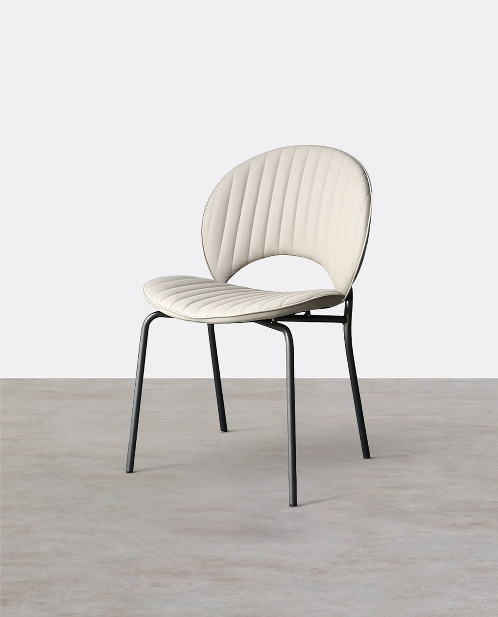 Jerome Shell Dining Chair, Velvet-Weilai Concept
