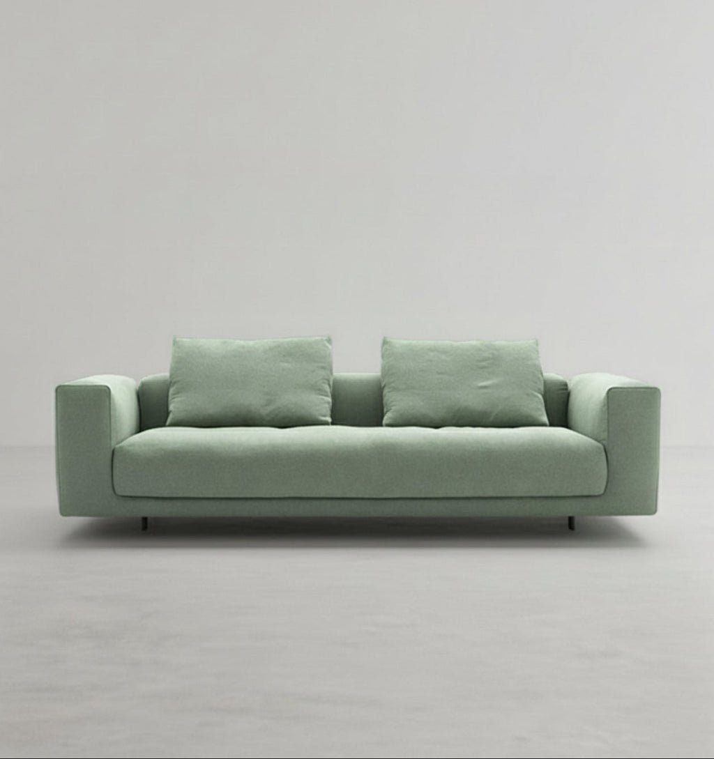 Goswell Two Seater, Three Seater Corner Sofa, Green - inflatable corner sofa
