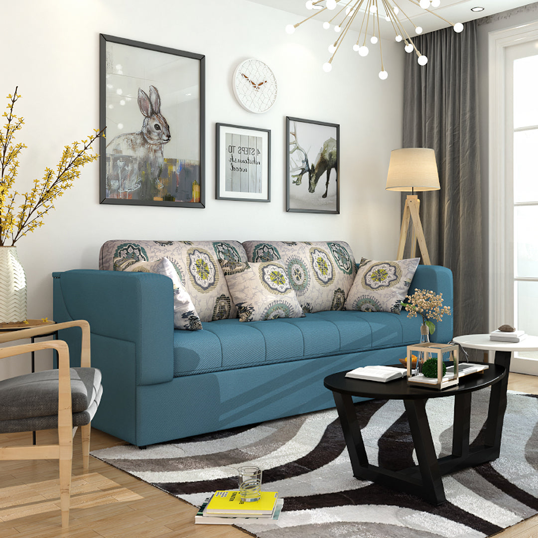 Pérez Two Seater Sofa Bed, Bunk Bed, Linen with sofa bed chairs