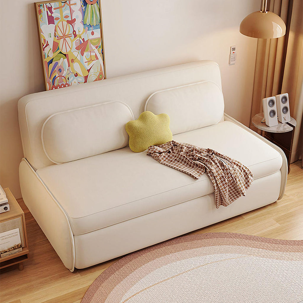 Ari Two Seater Sofa Bed, More Colours with red leather corner sofa