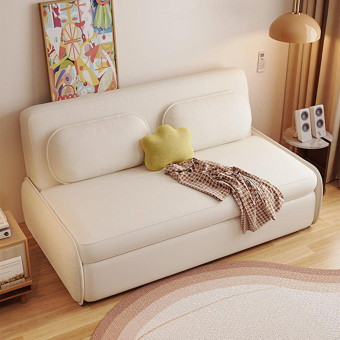 Ari Two Seater Sofa Bed, More Colours with red leather corner sofa