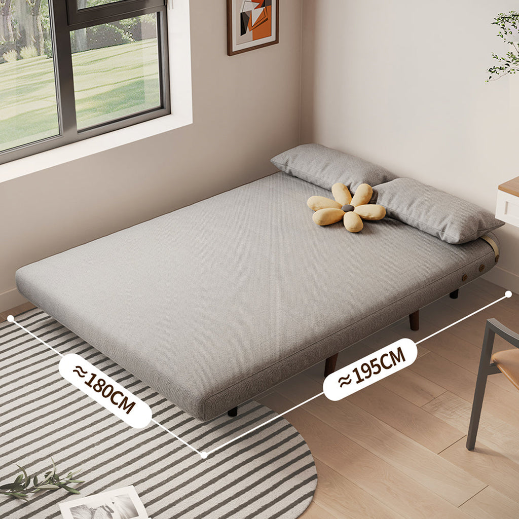 Evans Single Seater, Two Seater Sofa Bed, Linen with best sofa bed couch