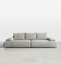 Hank L10 Four Seater Sofa, Linen-Weilai Concept
