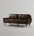 Hemenway Two Seater Sofa, Full Grain Leather-Weilai Concept